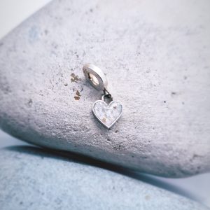 Love Heart Drop Charm