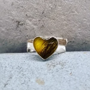 Adjustable Love Heart Ring